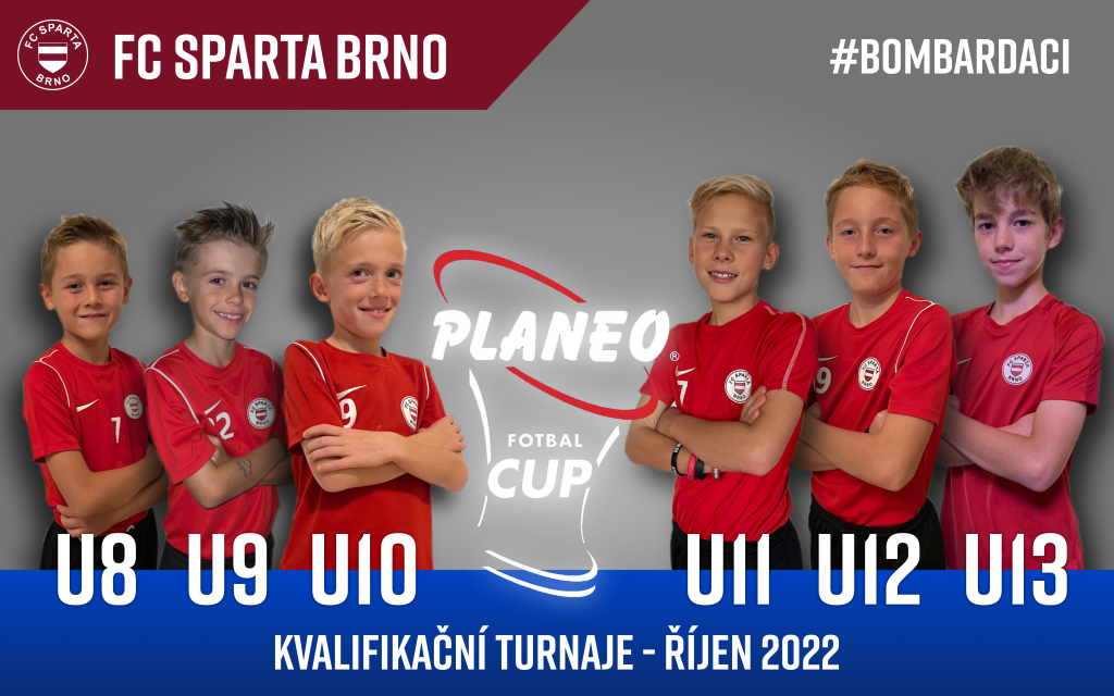 Planeo Cup Kvalifikace je TADY!! FC Sparta Brno