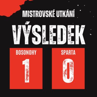 FK SK Bosonohy – Sparta 1:0