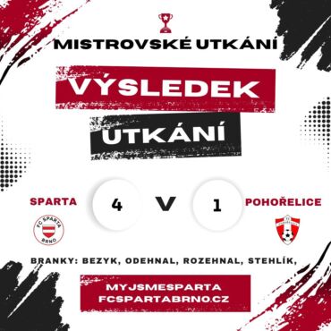 SPARTA – TJ SOKOL POHOŘELICE
