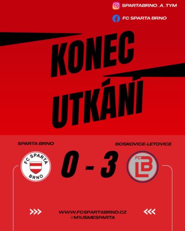 sparta – FC Boskovice – Letovice