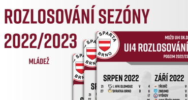 U14: Rozlosování podzimu 2022/23