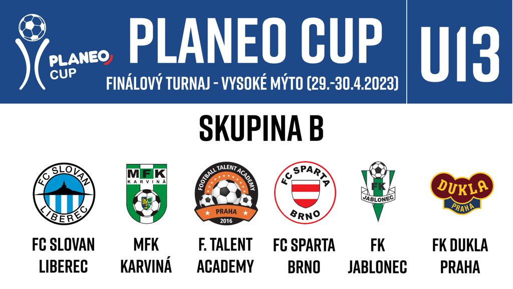 Kluci z ročníku 2010 (U13) už znají soupeře ve skupině finále PLANEO CUP 2022/2023